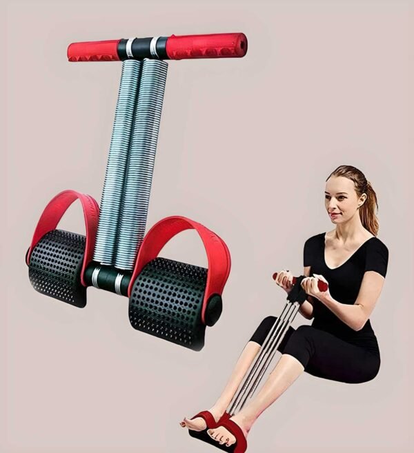 Double Spring Tummy Trimmer – Full Body Resistance Exerciser for Home Workout
